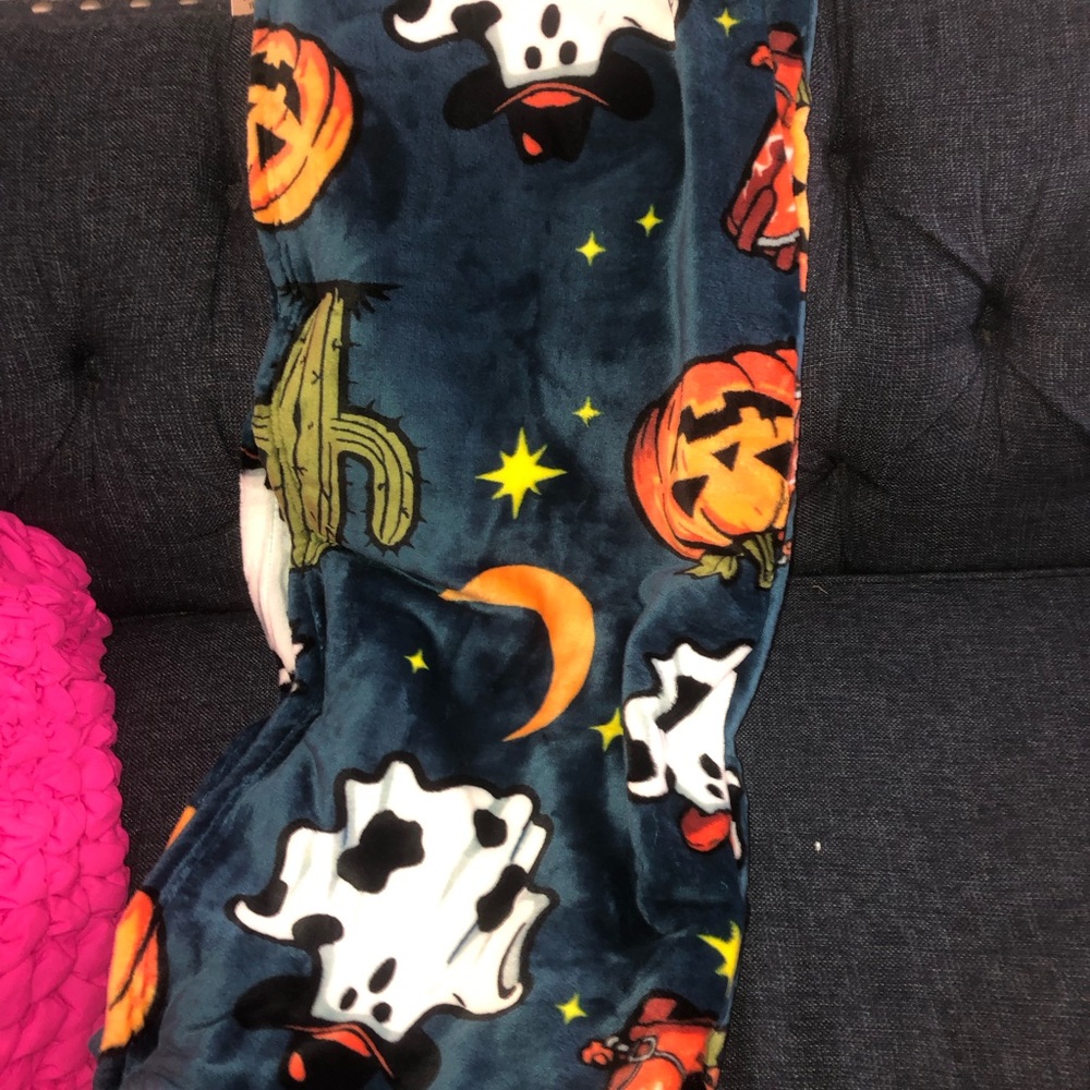 👻 Wrangler Halloween Blanket - western cowboy ghost theme
